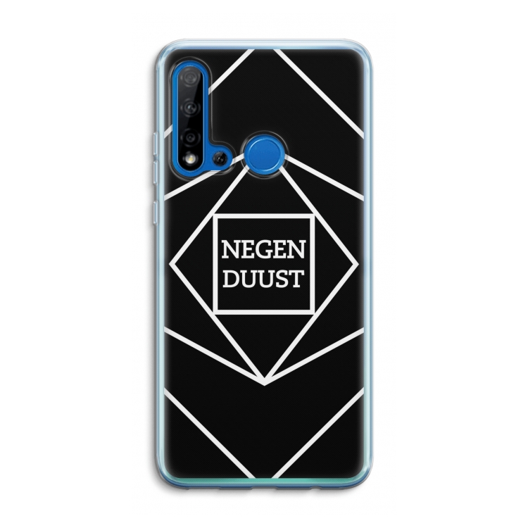 Negenduust geometrisch: Huawei P20 Lite (2019) Transparant Hoesje