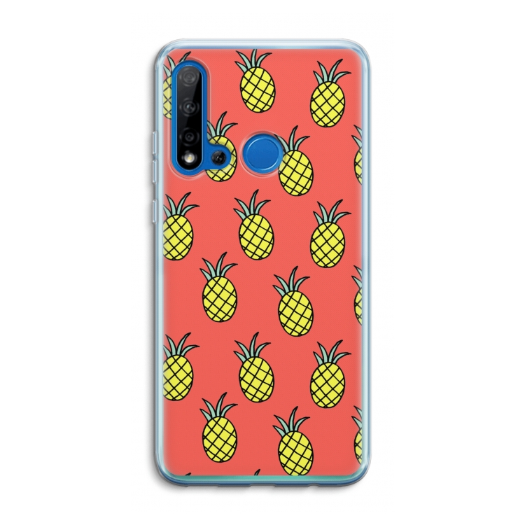 Ananas: Huawei P20 Lite (2019) Transparant Hoesje