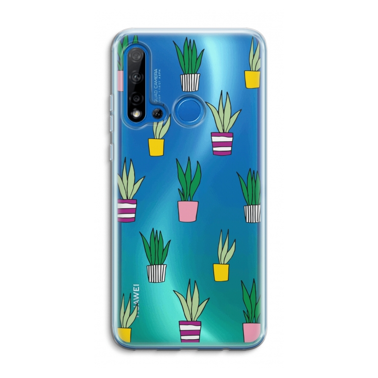 Sanseveria: Huawei P20 Lite (2019) Transparant Hoesje