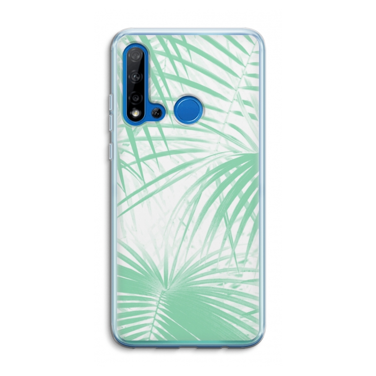 Palmbladeren: Huawei P20 Lite (2019) Transparant Hoesje