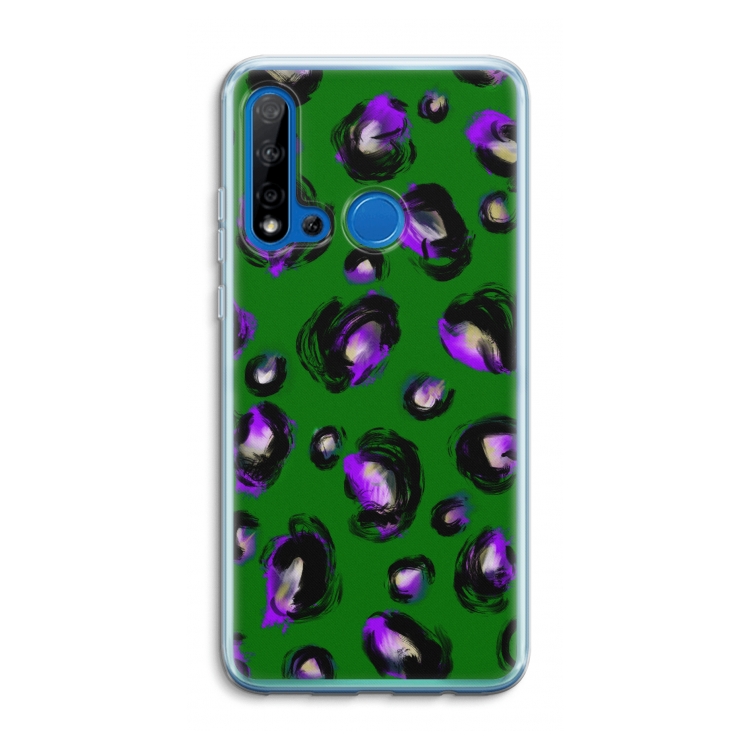 Green Cheetah: Huawei P20 Lite (2019) Transparant Hoesje