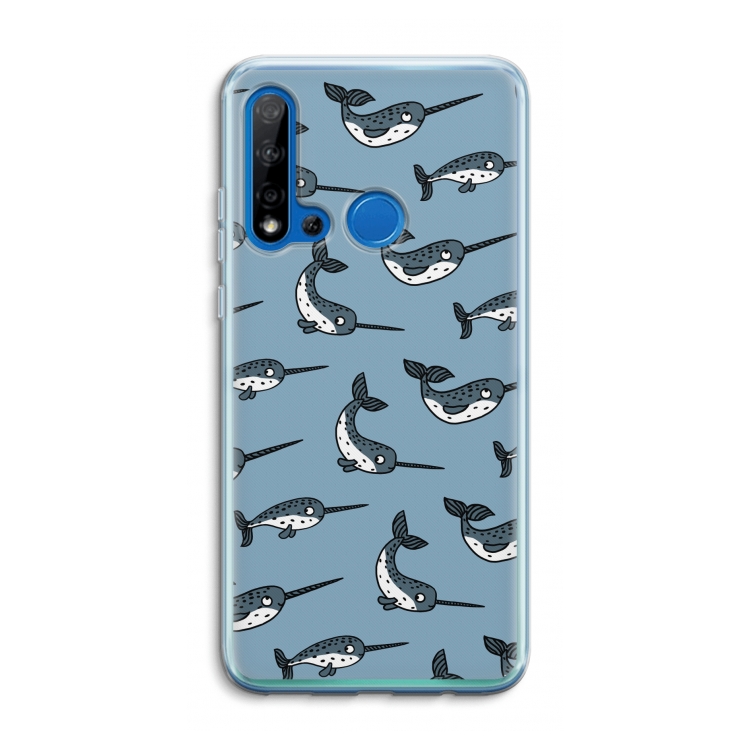 Narwhal: Huawei P20 Lite (2019) Transparant Hoesje