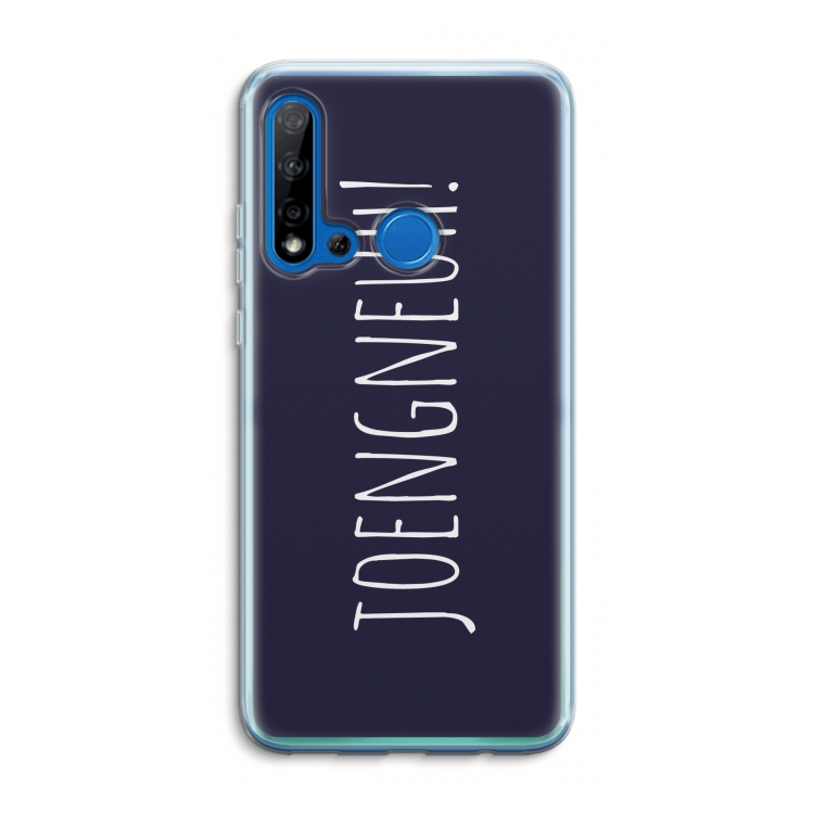 Joengneuh!: Huawei P20 Lite (2019) Transparant Hoesje