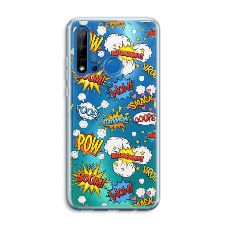 Pow Smack: Huawei P20 Lite (2019) Transparant Hoesje
