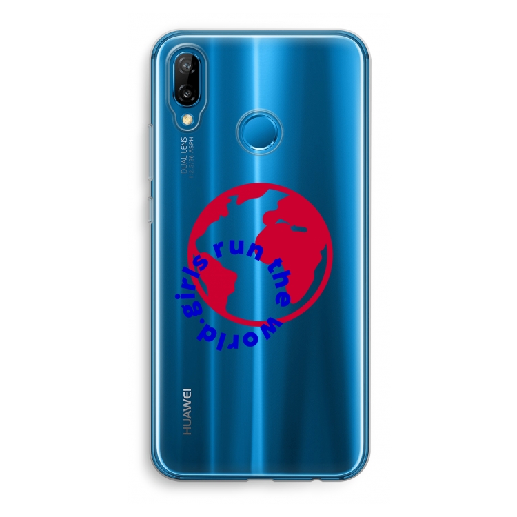 Run The World: Huawei P20 Lite Transparant Hoesje