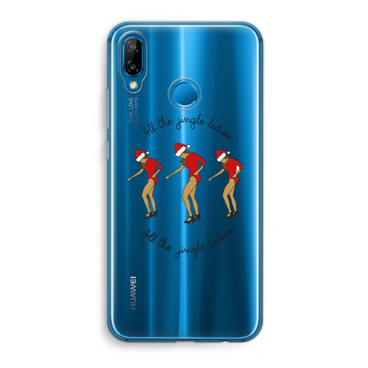 Jingle Ladies: Huawei P20 Lite Transparant Hoesje