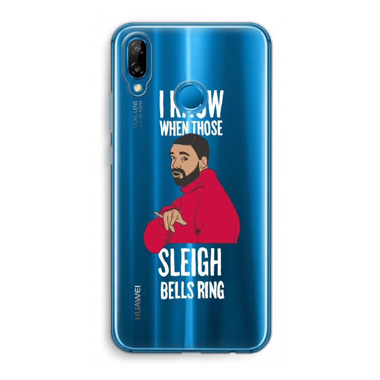 Sleigh Bells Ring: Huawei P20 Lite Transparant Hoesje