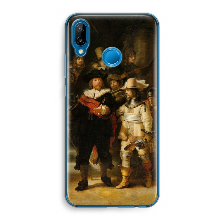 De Nachtwacht: Huawei P20 Lite Transparant Hoesje