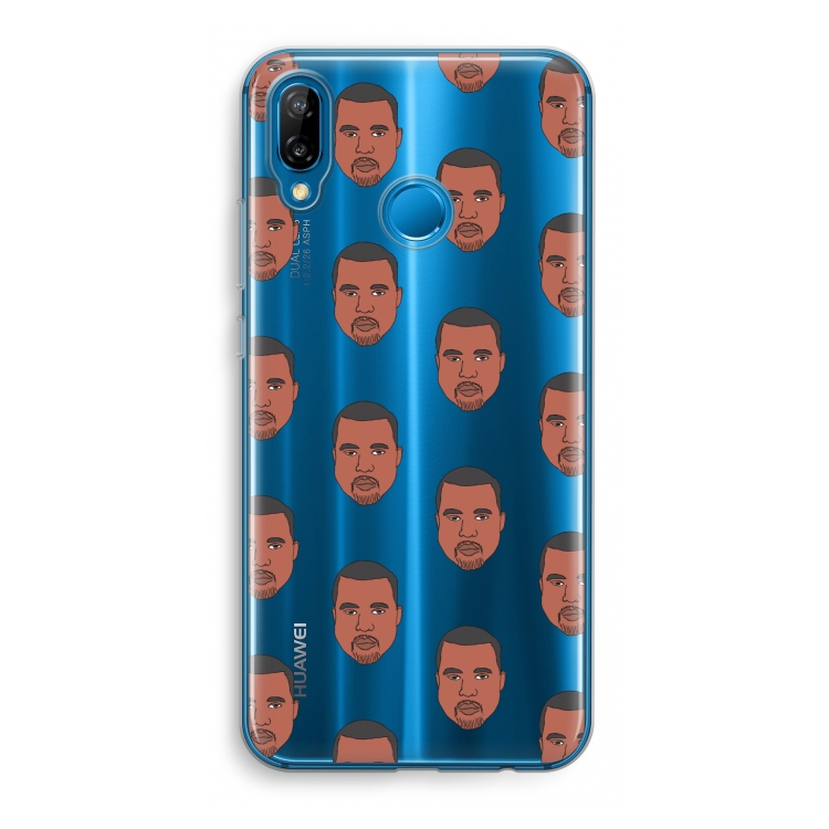 Kanye Call Me?: Huawei P20 Lite Transparant Hoesje