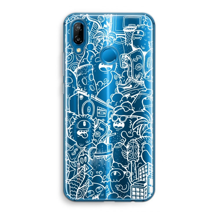 Vexx City #2: Huawei P20 Lite Transparant Hoesje