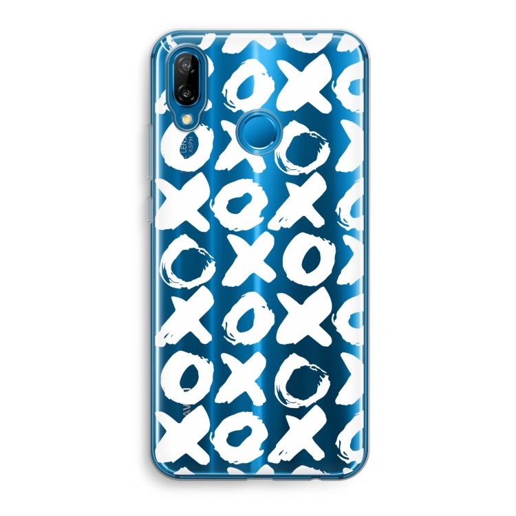 XOXO: Huawei P20 Lite Transparant Hoesje