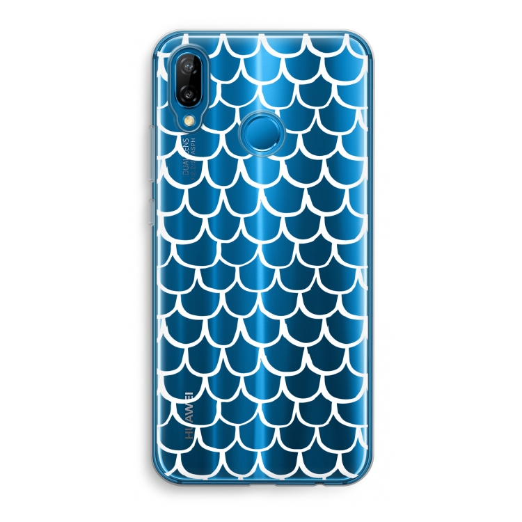 Dakpannetjes: Huawei P20 Lite Transparant Hoesje