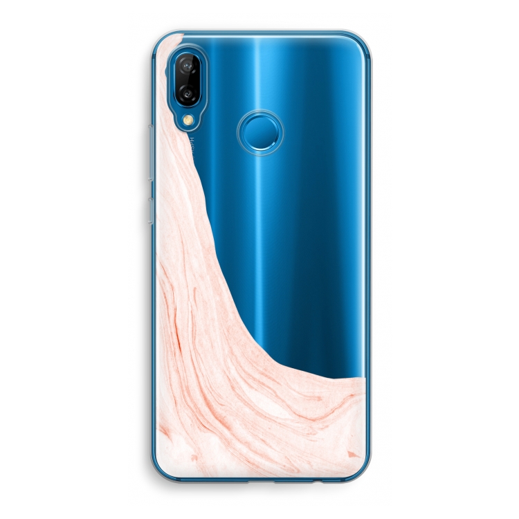 Peach bath: Huawei P20 Lite Transparant Hoesje