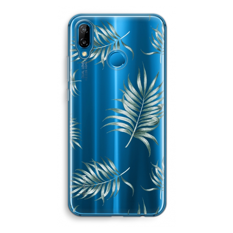 Simple leaves: Huawei P20 Lite Transparant Hoesje