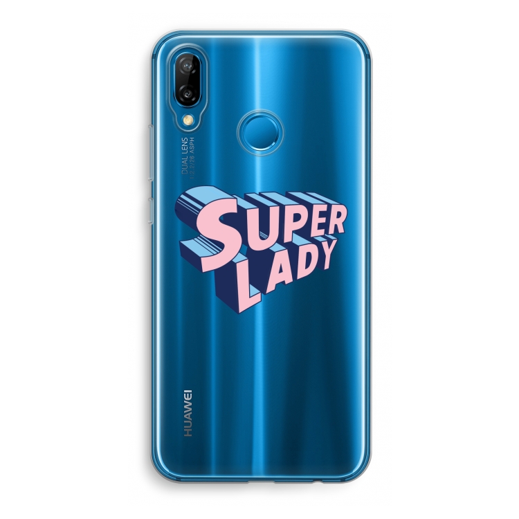 Superlady: Huawei P20 Lite Transparant Hoesje