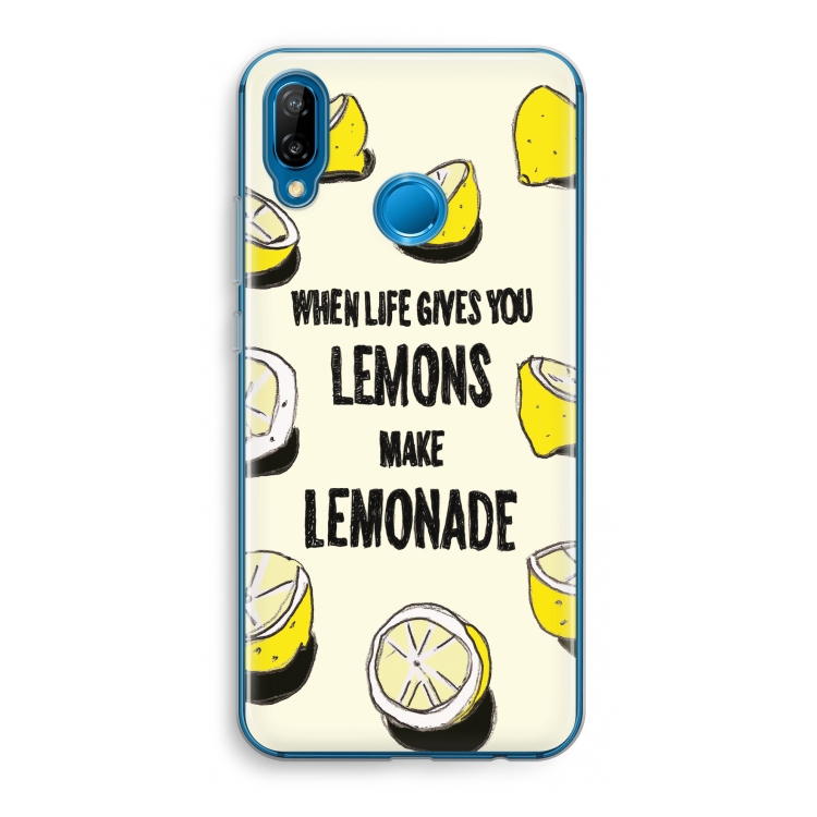 Lemonade: Huawei P20 Lite Transparant Hoesje
