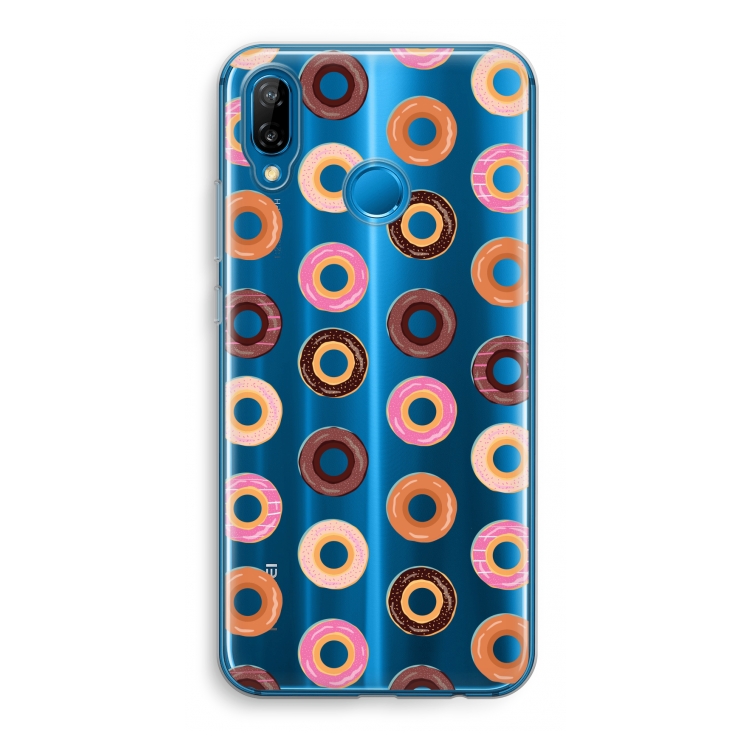Donuts: Huawei P20 Lite Transparant Hoesje