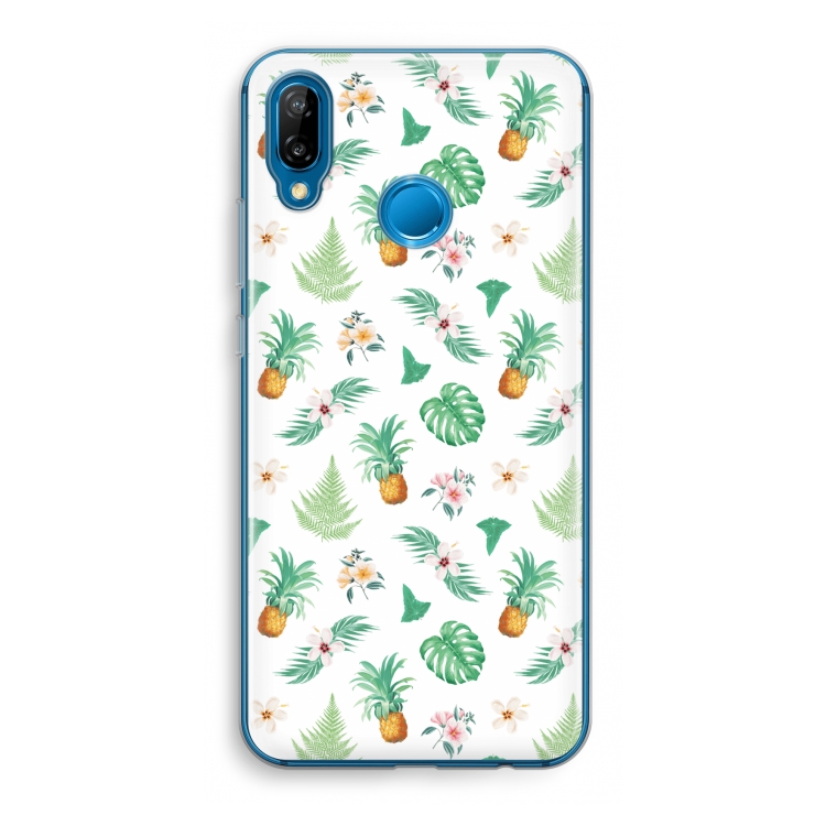 Ananas bladeren: Huawei P20 Lite Transparant Hoesje