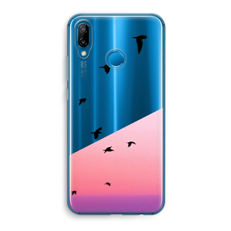 Fly away: Huawei P20 Lite Transparant Hoesje
