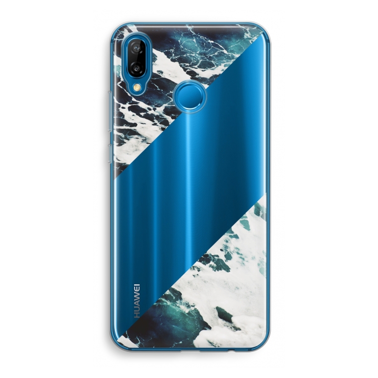 Golven: Huawei P20 Lite Transparant Hoesje