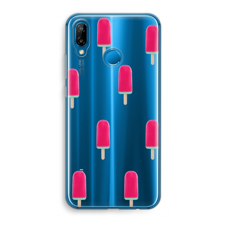 Waterijsje: Huawei P20 Lite Transparant Hoesje