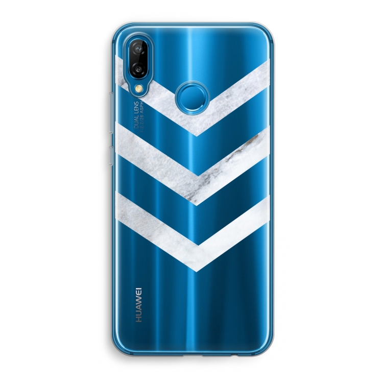 Marmeren pijlen: Huawei P20 Lite Transparant Hoesje