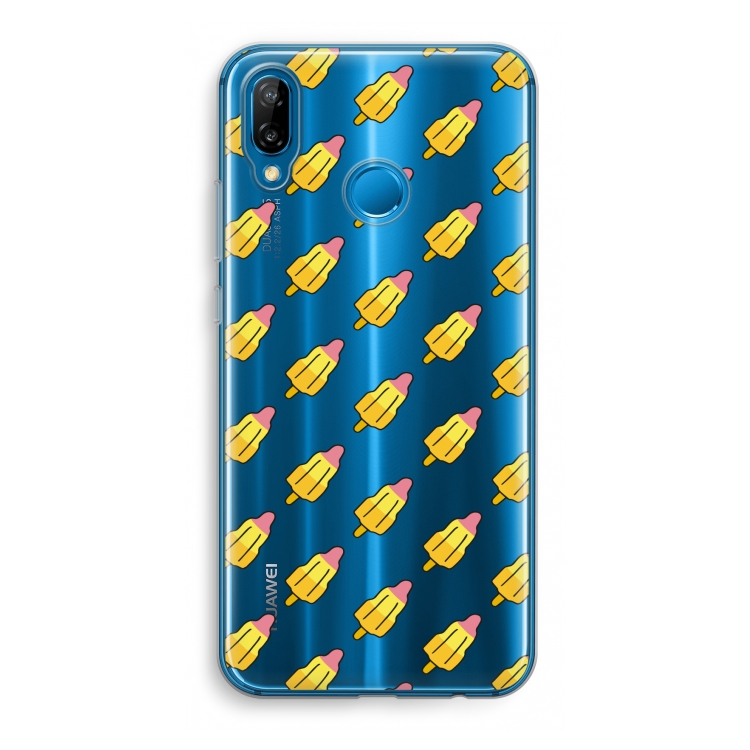 Waterijsjes: Huawei P20 Lite Transparant Hoesje