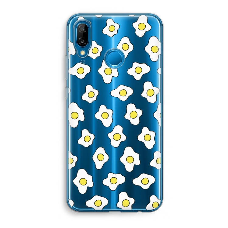Spiegeleitjes: Huawei P20 Lite Transparant Hoesje