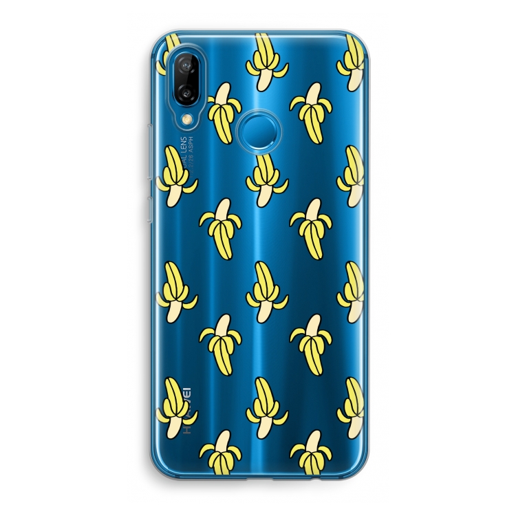 Bananas: Huawei P20 Lite Transparant Hoesje