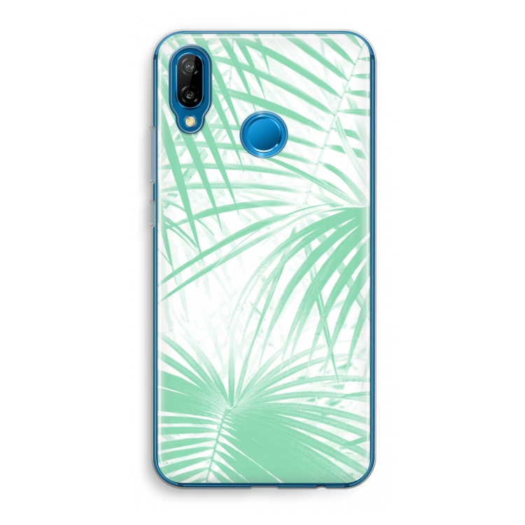 Palmbladeren: Huawei P20 Lite Transparant Hoesje