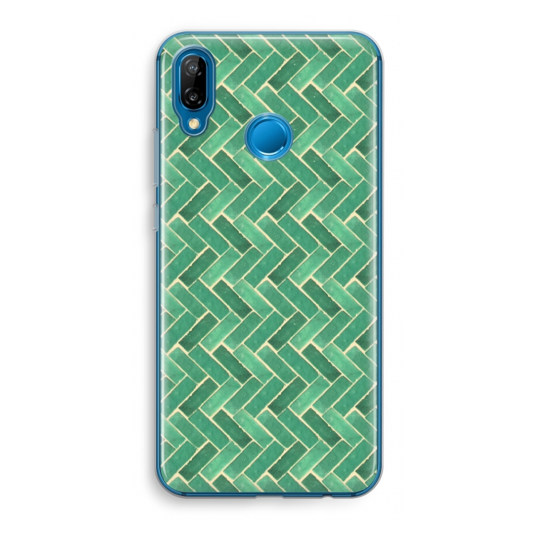 Moroccan tiles 2: Huawei P20 Lite Transparant Hoesje