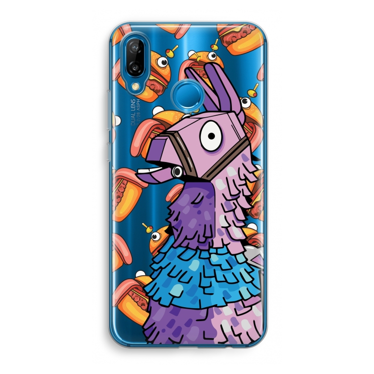 Loot Burger: Huawei P20 Lite Transparant Hoesje