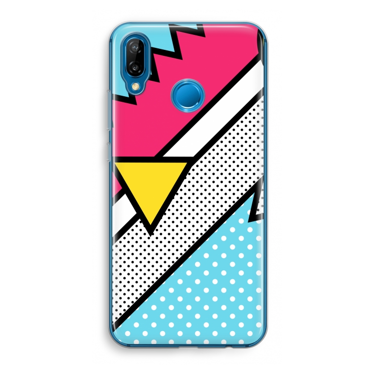 Pop Art #3: Huawei P20 Lite Transparant Hoesje