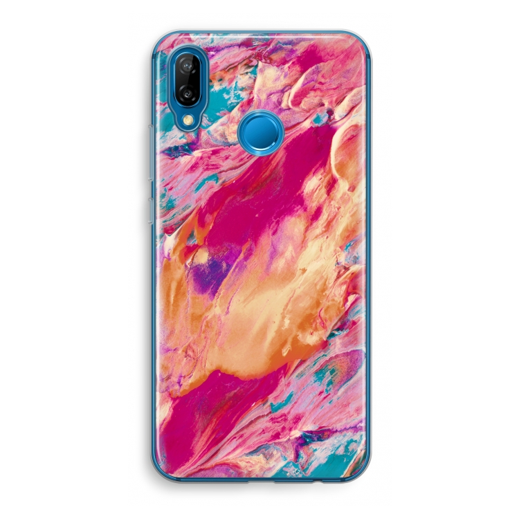 Pastel Echoes: Huawei P20 Lite Transparant Hoesje