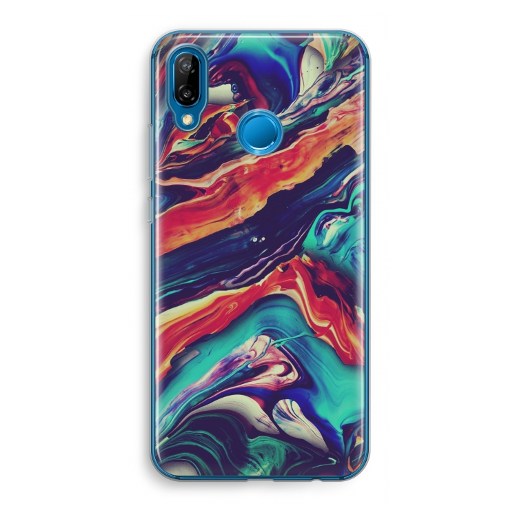 Chameleon Sun: Huawei P20 Lite Transparant Hoesje
