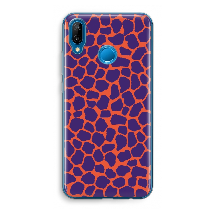 Purple Giraffe: Huawei P20 Lite Transparant Hoesje