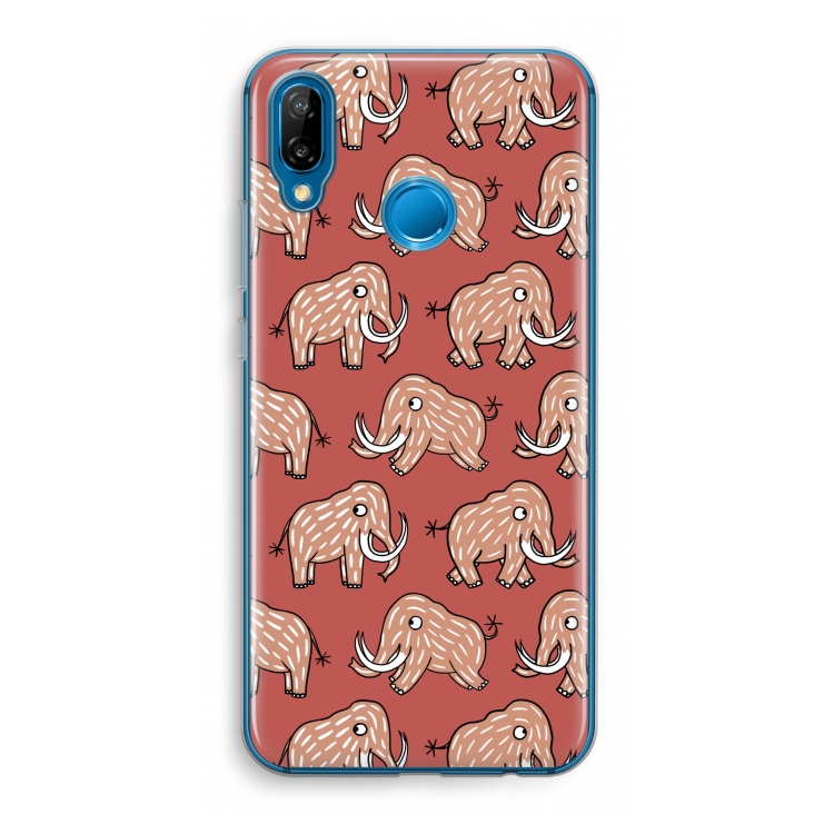 Mammoet: Huawei P20 Lite Transparant Hoesje