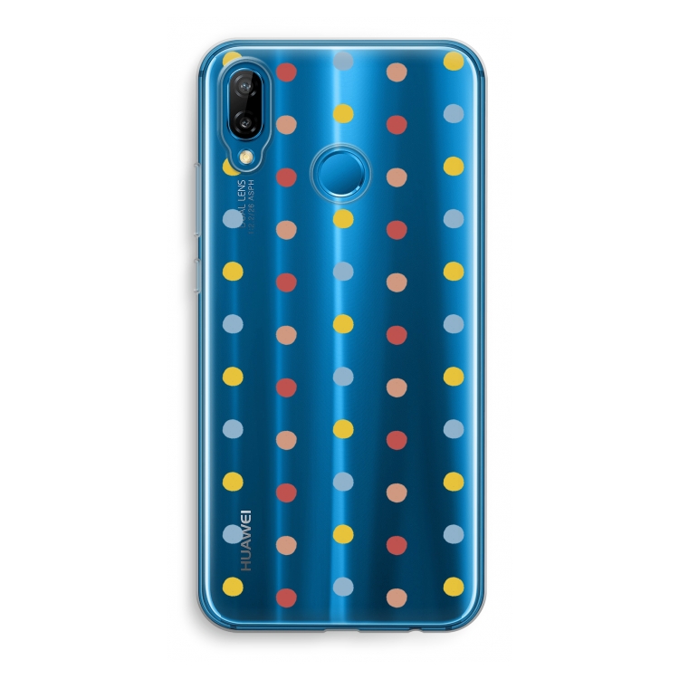 Bollen: Huawei P20 Lite Transparant Hoesje