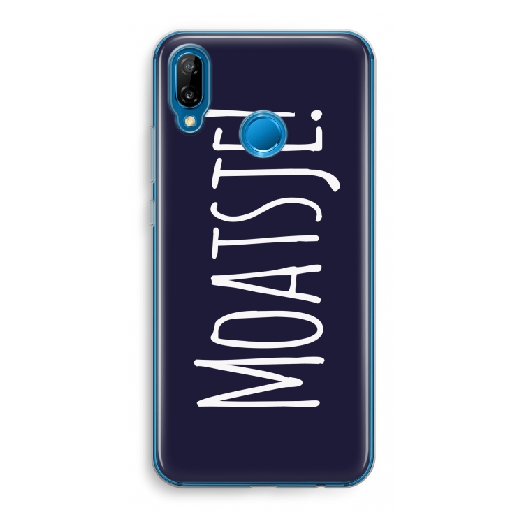 Moatsje!: Huawei P20 Lite Transparant Hoesje