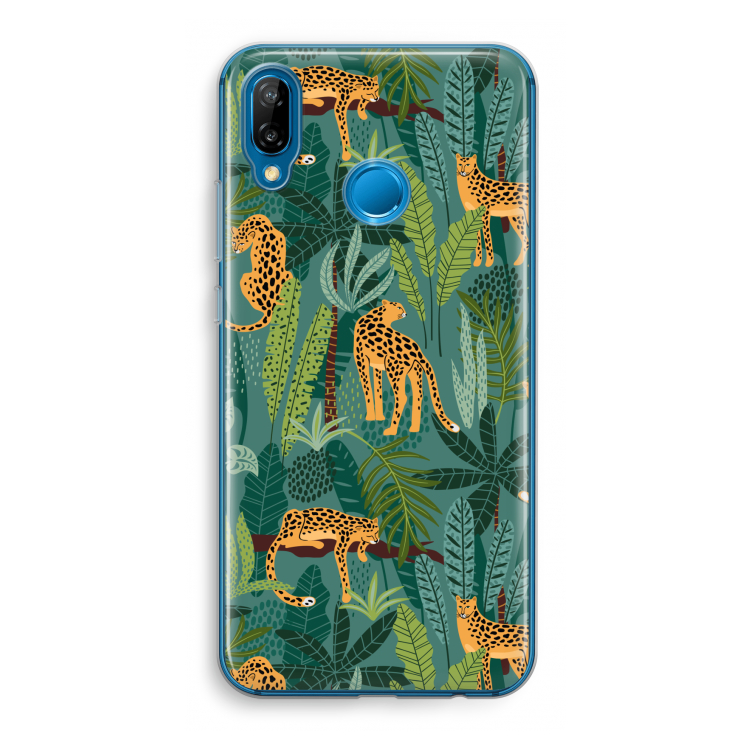 Luipaard 2: Huawei P20 Lite Transparant Hoesje
