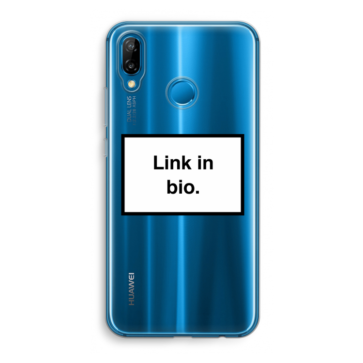 Link in bio: Huawei P20 Lite Transparant Hoesje