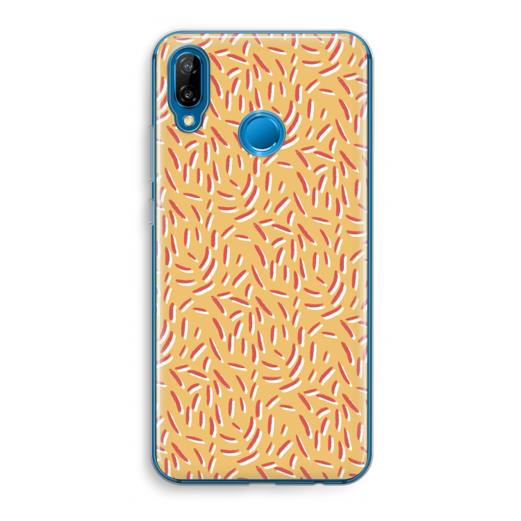 Camouflage: Huawei P20 Lite Transparant Hoesje