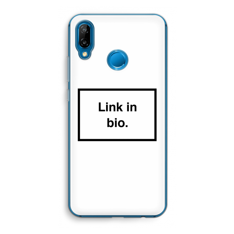Link in bio: Huawei P20 Lite Transparant Hoesje
