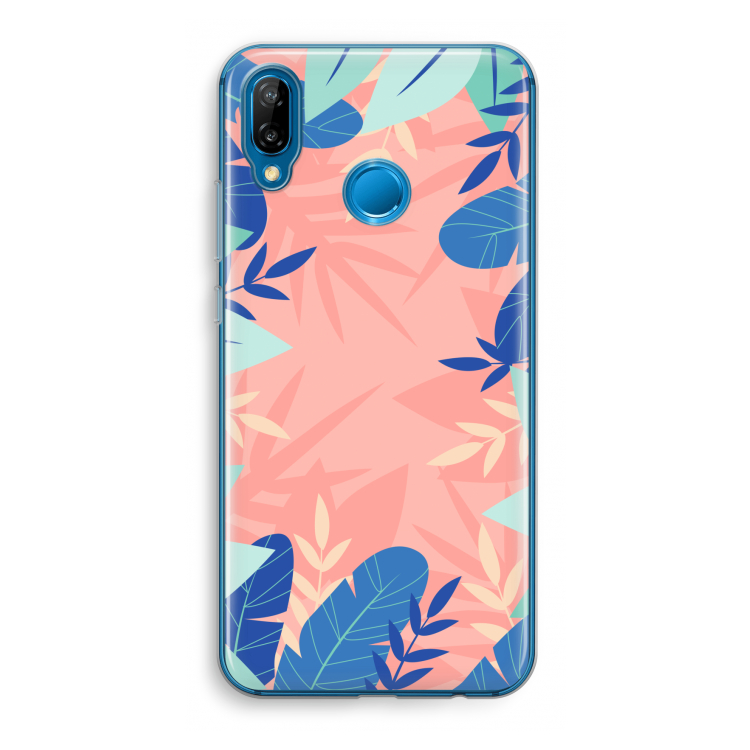 Tropisch: Huawei P20 Lite Transparant Hoesje