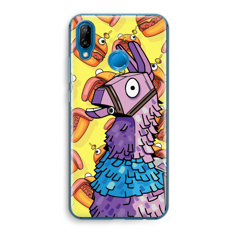 Loot Burger: Huawei P20 Lite Transparant Hoesje