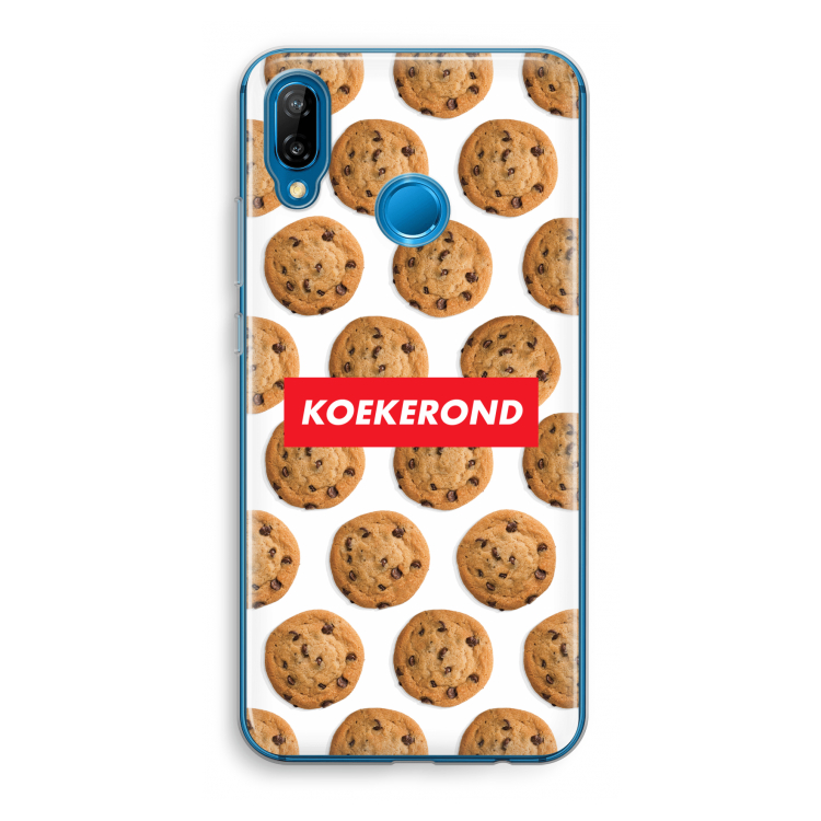 Koekerond: Huawei P20 Lite Transparant Hoesje