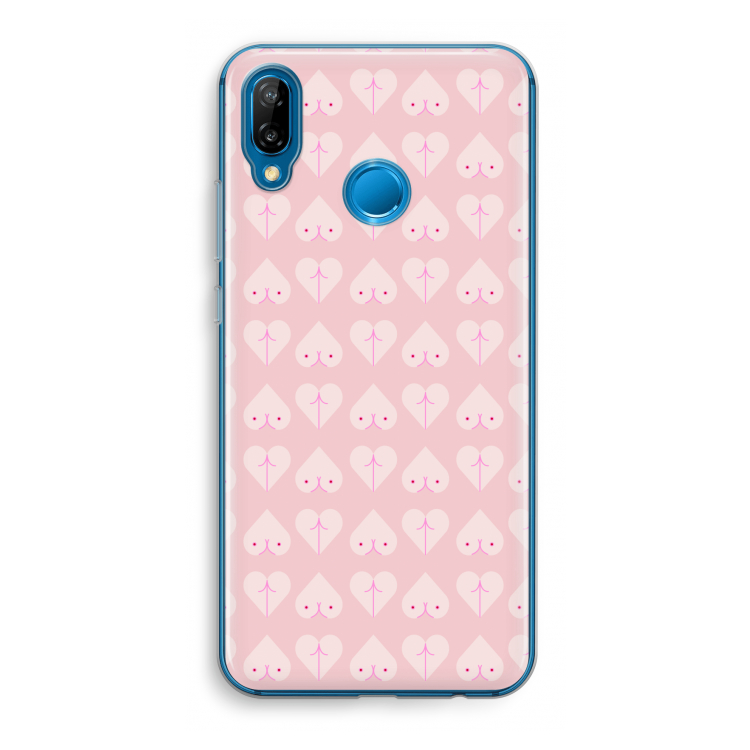 Ass 'n Titties: Huawei P20 Lite Transparant Hoesje