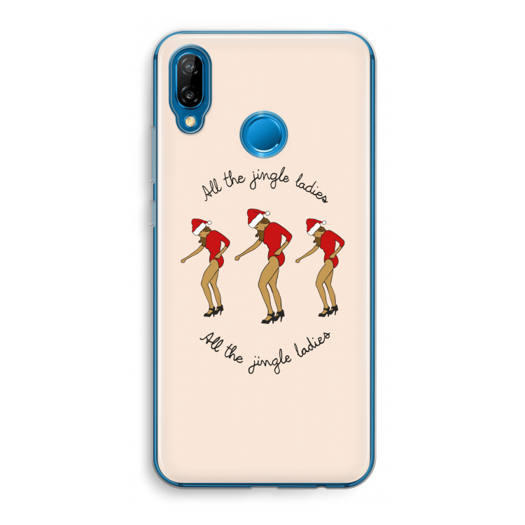 Jingle Ladies: Huawei P20 Lite Transparant Hoesje