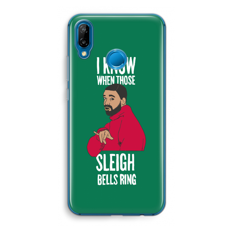 Sleigh Bells Ring: Huawei P20 Lite Transparant Hoesje