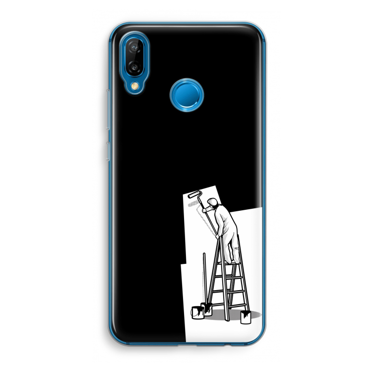 Musketon Painter: Huawei P20 Lite Transparant Hoesje